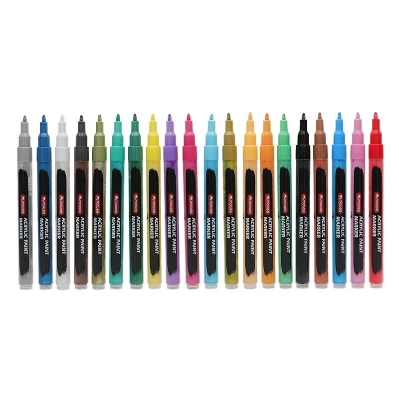 0.7mm bardzo cienkie markery akrylowe