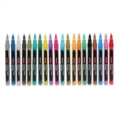 0.7mm bardzo cienkie markery akrylowe