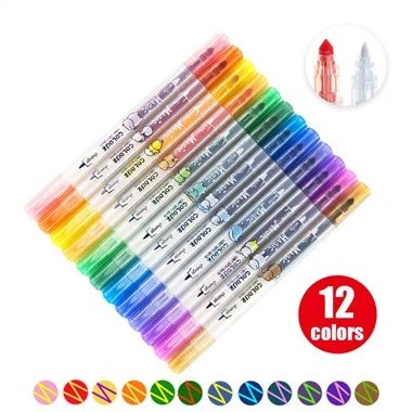 12 szt. Kreatywny magiczny kolor zakreślacza